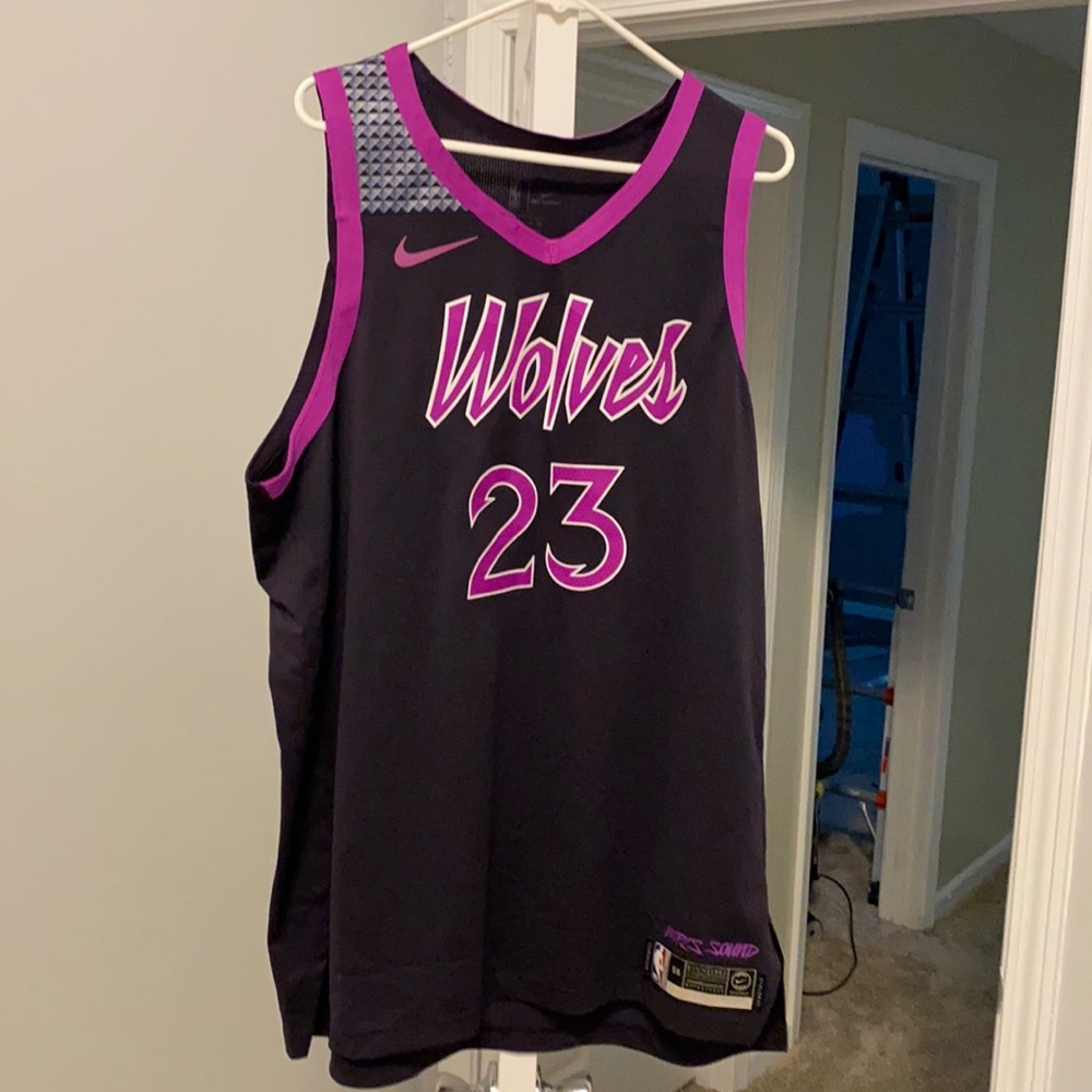 JIMMY BUTLER MINNESOTA TIMBERWOLVES CITY JERSEY
